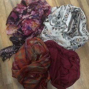 FREE With Purchase Scarf Bundle 5 Scarves